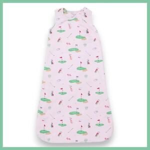 Angel Dear Bamboo Sleep Bag Golf Things Pink 18-36 Months Large NIB